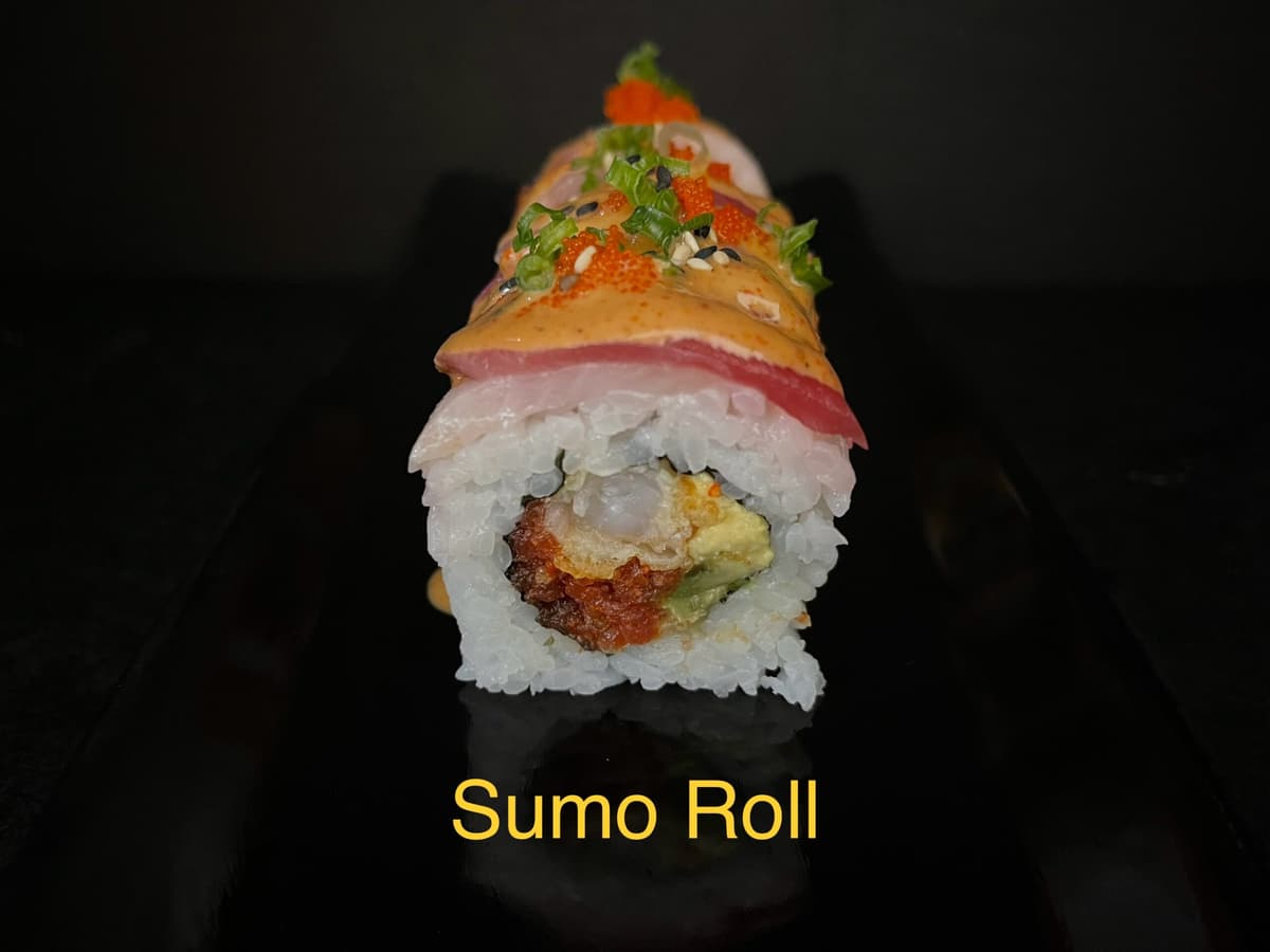 sushi platter with sake