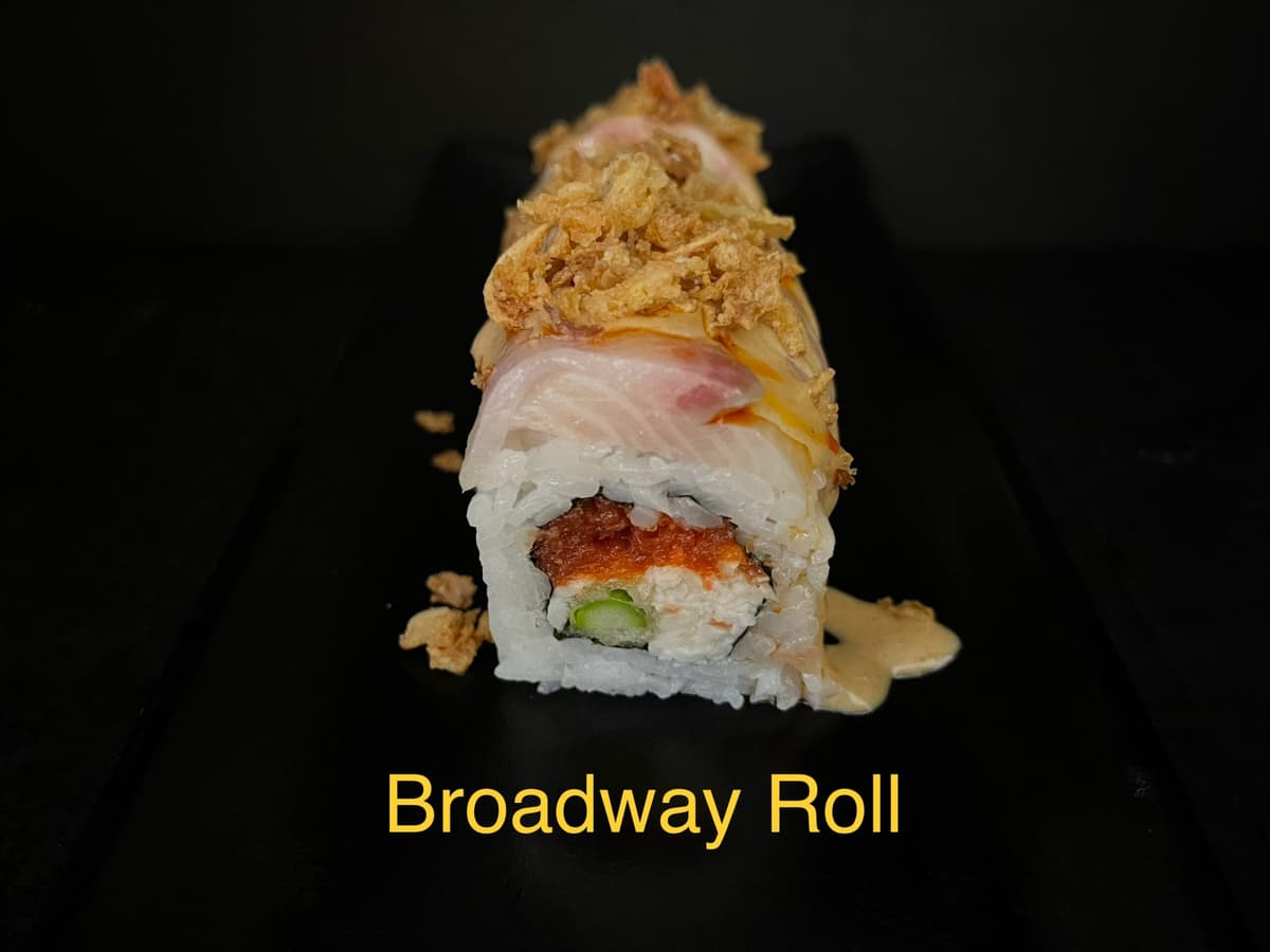 sushi platter with drinks